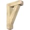 Ekena Millwork Traditional Craftsman Rough Sawn Bracket w/ Offset Brace, Douglas Fir, 8"W x 28"D x 40"H BKT0806X28X40TRA04RDF - alternate 1